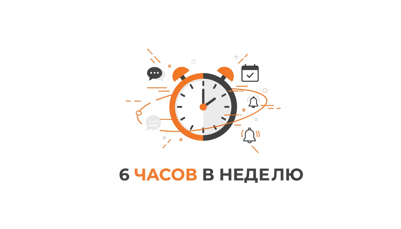 Скрытые затраты времени на ручное планирование